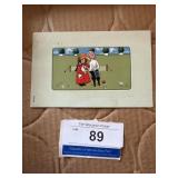 Circa 1912 Embossed Boy Girl Postcard