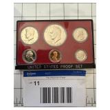 1975 76 Coin Proof Set