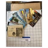 Lot of Misc Postcards Souvenirs