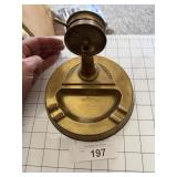 Ships Wheel Brass Ashtray
