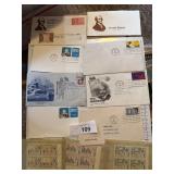 Stamps and FDC Lot Hamilton