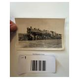 VTG Railroad Birthday Photograph