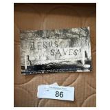 JESUS Saves RPPC Postcard
