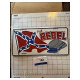 The Rebel VTG License Plate