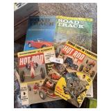 Lot of VTG Hotroad Road Track Magazines