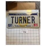 VTG TN License Plate Volunteer ST