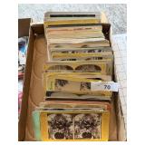 Lot of Antique Stereo Photo Cards
