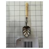 Bone Handled Shell Shaped Spoon