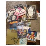 Lot of Misc VTG Books Records etc