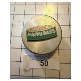 Happy Days Aluminum Tobacco Tin