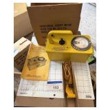 Civil Defense Radiological Meter Model 1B w Box