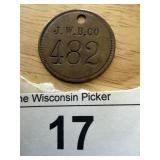 JWB CO 482 Tag Token