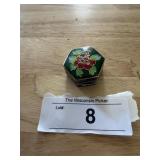 Wonderfully enameled Trinket Pill Box