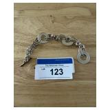 Interlaced 0s Sterling Silver Bracelet