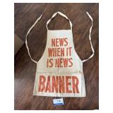 New When it is News Apron