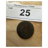 HF 5 Antique Token
