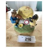 Hey Diddle Diddle Table Clock Figures