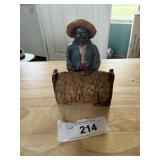 African American Tobacco Figure