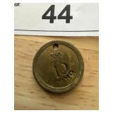 No 10 Spring Antique Tag