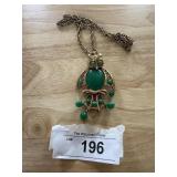 Articulated Mid Century Owl Pendant