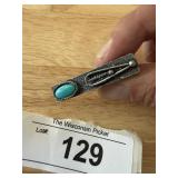 SouthWestern Bar Clip w Turquoise