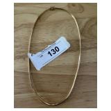 14KT Gold Plate Alabaster Necklace