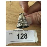 Sterling Silver Bell Earring