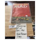 1961 No 67 Mad Magazine
