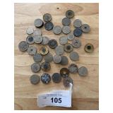 Lot of Misc Vintage Tokens