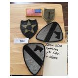 Iran War Military Patch Lot