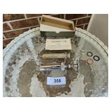 VTG Syringe Glass Chrome in Original Box