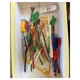 Lot of Vintage Alcohol Stir Sticks