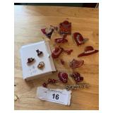 Red Hat Society lot of Pins