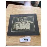 Mounted Lady Photo Identified Girls