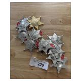 Lot of Plastic Toy Sheriff Badges