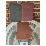 3 Hymnbooks from African American Churches