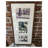Lot of 3 Framed Powerful Photography Photos