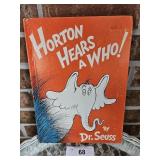 1954 Dr Seuss Horton Hears a Who!