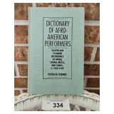 Dictionary of African American Performers 1900-49