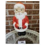 Vintage Christmas Santa Claus Blowmold Mini