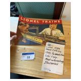1975 Lionel Train Catalog 34 Reprint