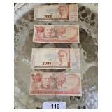 Lot of Costa Rican Paper Money