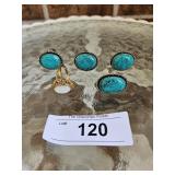 Lot of Costume Jewerly Rings