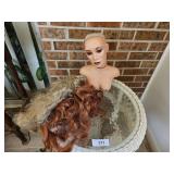 Pretty Lady Bust w Monique Collection Wigs