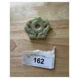 Chinese 2 Fish Stone Pendant