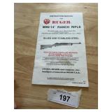 Ruger Mini 14 Instruction Album