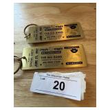 2 Brass Ringo Starr Guest Keychains