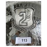 2ID Second to None Large Wall Plaque