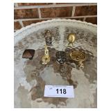 Lot of Lamp Finials and Parts
