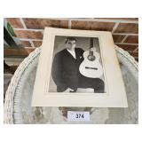 VTG Man with Guitar Photo Could be Famous???